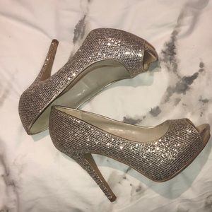 Sparkly heels